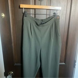 American Apparel olive green trouser pant